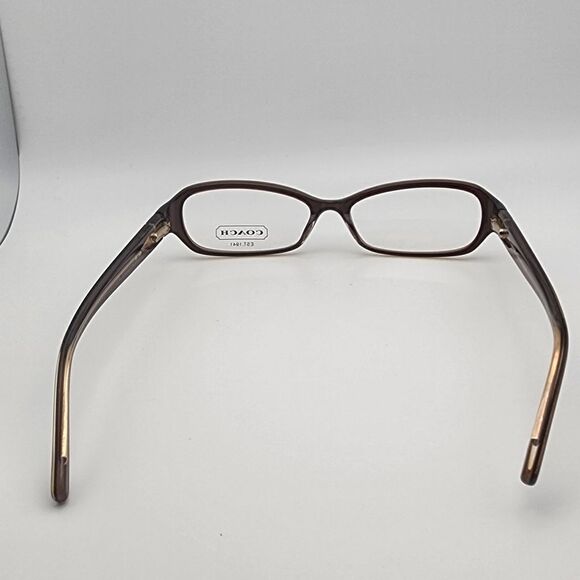 NWOT Coach Pilar Brown Prescription Glasses Frames & Case - Picture 8 of 10